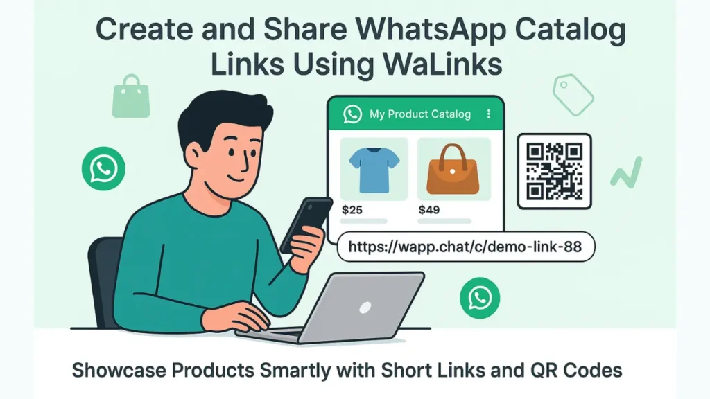 How to Create and Share WhatsApp Catalog Links Using WappChat for Product Showcases