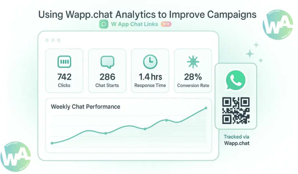 Using Wapp.chat Analytics to Improve Campaigns