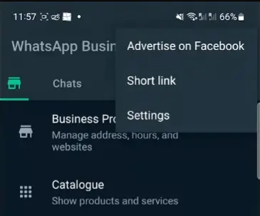 Create WhatsApp Link Using WhatsApp Business App