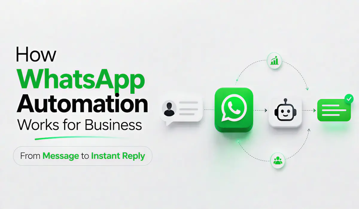How WhatsApp Automation Works for Business: From Customer Message to Instant Reply